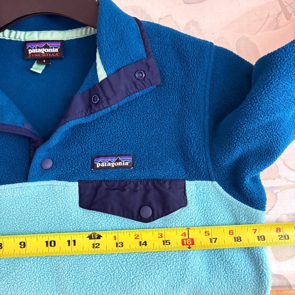 Patagonia Synchilla Womens lightweight Snap Pullover sweaters size Small - Picture 8 of 10